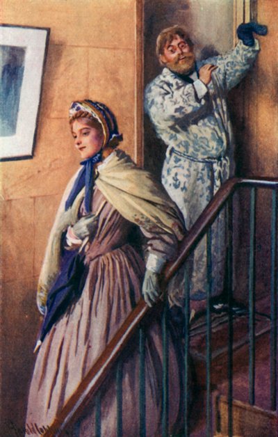 Illustratie voor Good Wives door Louisa M. Alcott door Harold Copping