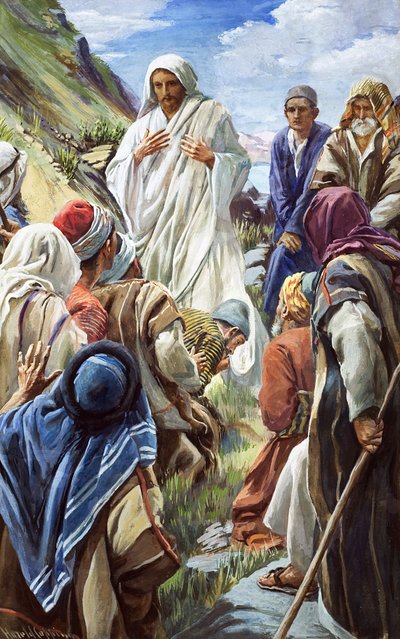 Jezus door Harold Copping