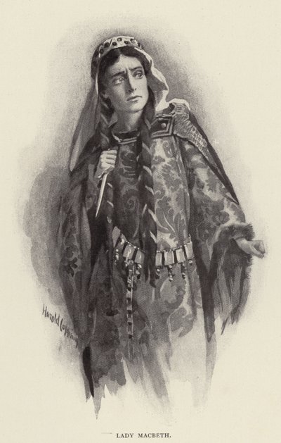 Lady Macbeth door Harold Copping
