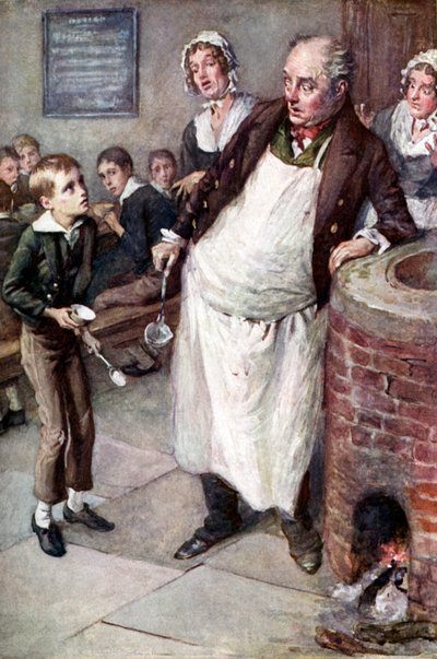 Oliver Twist door Harold Copping