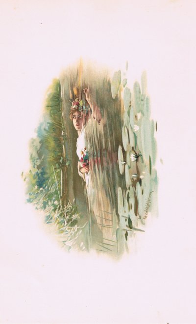 Ophelia, illustratie uit Hamlet door Harold Copping