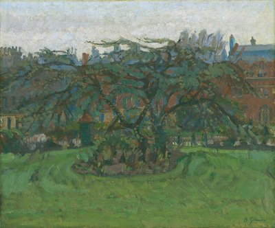 Clarence Gardens NW1 door Harold Gilman