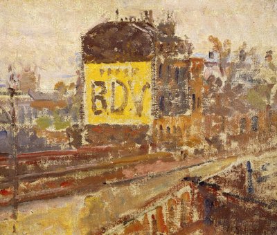 Hampstead Road door Harold Gilman