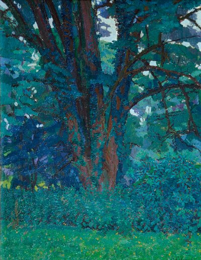 In Gloucestershire, c.1916 door Harold Gilman