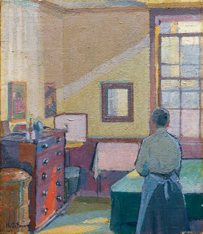Interieur door Harold Gilman