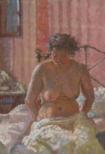 Naakt in een Interieur door Harold Gilman