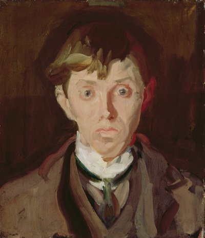 Portret van Spencer Frederick Gore (1878-1914) 1906-7 door Harold Gilman