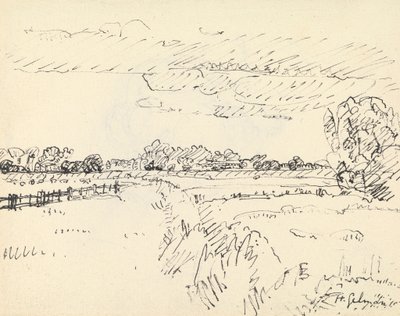 Romney Marsh door Harold Gilman