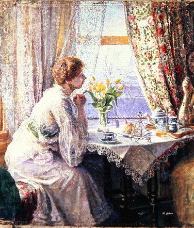 De Ontbijttafel door Harold Gilman