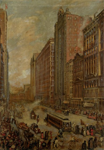 State Street, Chicago door Harold Harrington Betts
