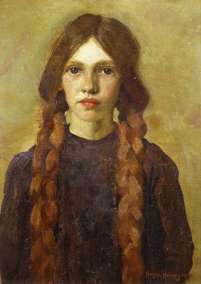 Een Cornish meisje door Harold Harvey