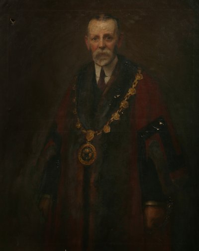 Wethouder A. K. Barnett, ca.1914 door Harold Harvey