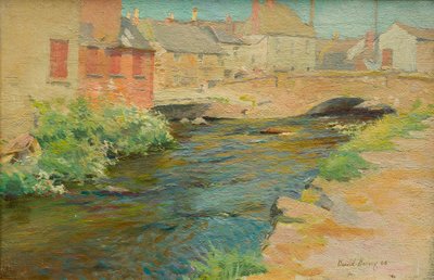 Newlyn Brug door Harold Harvey