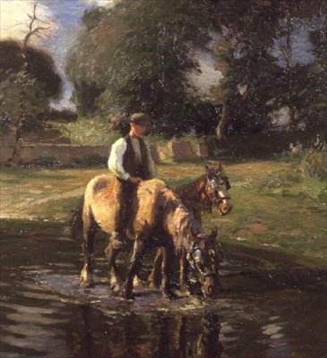 De Waterplaats door Harold Harvey