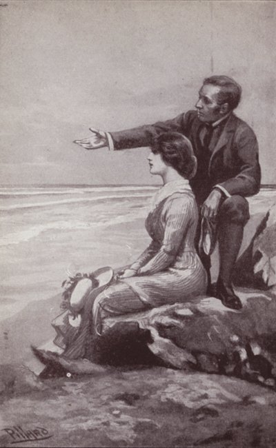 Illustratie voor The Mystery Of Edwin Drood door Charles Dickens door Harold Hume Piffard