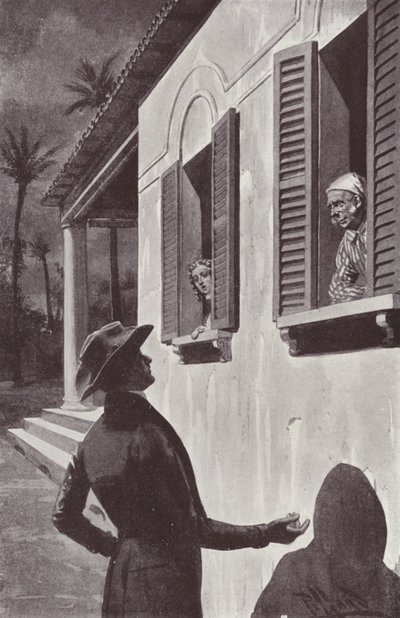 Illustratie voor Vanity Fair door William Makepeace Thackeray door Harold Hume Piffard