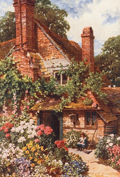 Een huisje, Compton door Harold Sutton Palmer