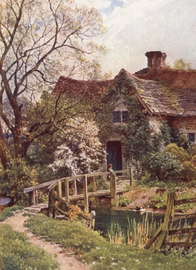 Een Oud Huisje bij Ockley door Harold Sutton Palmer