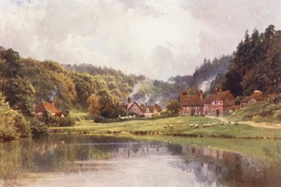 Friday Street, op weg naar Leith Hill door Harold Sutton Palmer