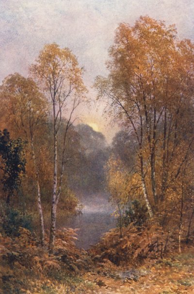 De herfstmaan door Harold Sutton Palmer