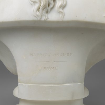 Medusa, ca. 1854 door Harriet Goodhue Hosmer