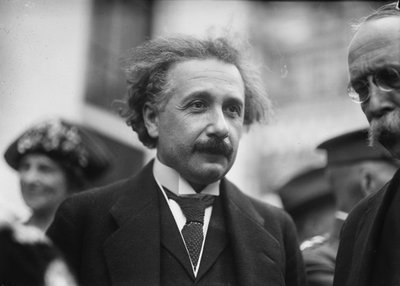 Portret van Albert Einstein door Harris & Ewing
