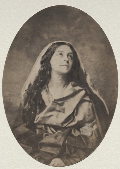 Allegorische studie van een vrouw, late 1850s door Harrison