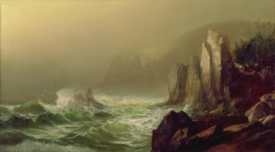 Grand Manan Island (olieverf op doek) door Harrison Bird Brown