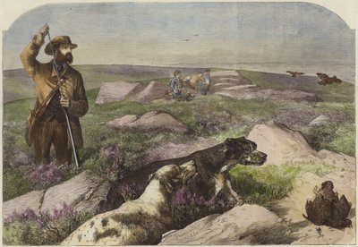 Korhoen jacht door Harrison William Weir