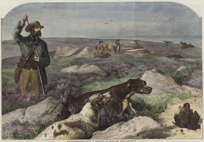 Korhoen jacht door Harrison William Weir