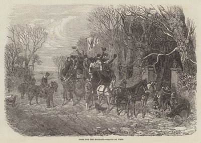 Thuis voor de Vakantie door Harrison William Weir
