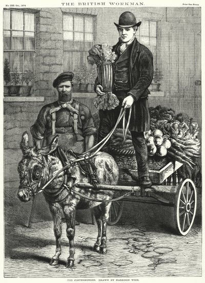 De Straatventer door Harrison William Weir