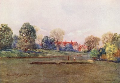 Golfbanen: Barnston, park golf in Schotland door Harry (1878 1950) Rountree
