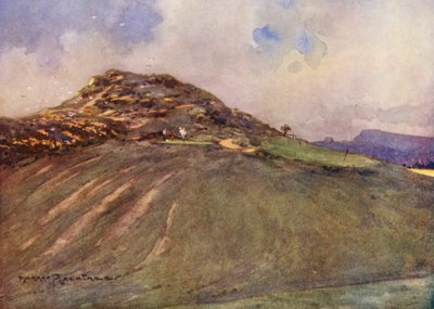 Golfbanen: Cromer, de zestiende tee door Harry (1878 1950) Rountree