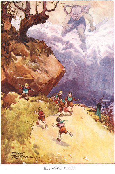 Klein Duimpje, illustratie uit 