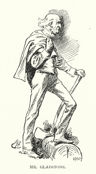 Mr Gladstone door Harry (after) Furniss