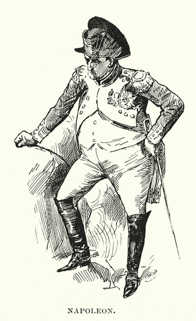 Napoleon door Harry (after) Furniss