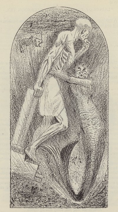 Het oordeel van gips (gravure) door Harry (after) Furniss