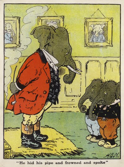 Hij verborg zijn pijp en fronste en sprak door Harry B Neilson