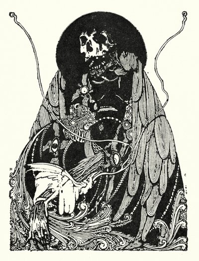Edgar Allan Poe: Eindstuk door Harry Clarke