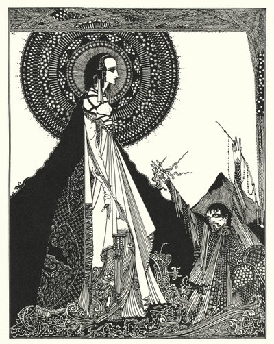Edgar Allan Poe: Ligeia door Harry Clarke