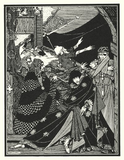 Edgar Allan Poe: MS gevonden in een fles door Harry Clarke