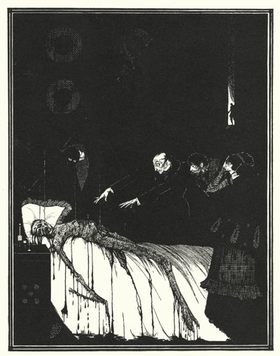 Edgar Allan Poe: De Oblong Box door Harry Clarke
