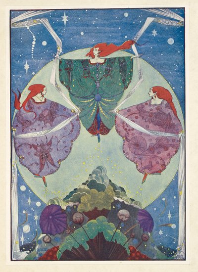 De Elfenheuvel. Ze dansten met sjaals geweven van mist en maanlicht door Harry Clarke