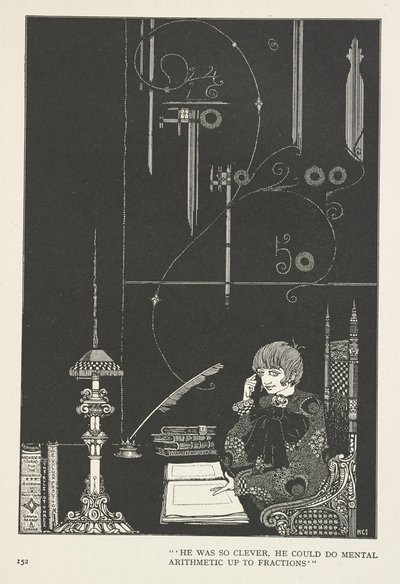 De Sneeuwkoningin. Hij was zo slim dat hij hoofdrekenen tot breuken kon doen. door Harry Clarke