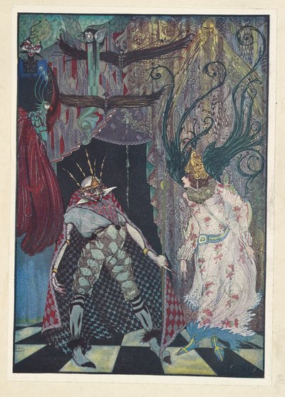 De reisgenoot. Laat hem zijn hoofd afhakken door Harry Clarke