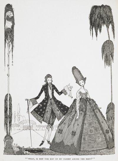 Wat, is de sleutel van mijn kast niet bij de rest? door Harry Clarke
