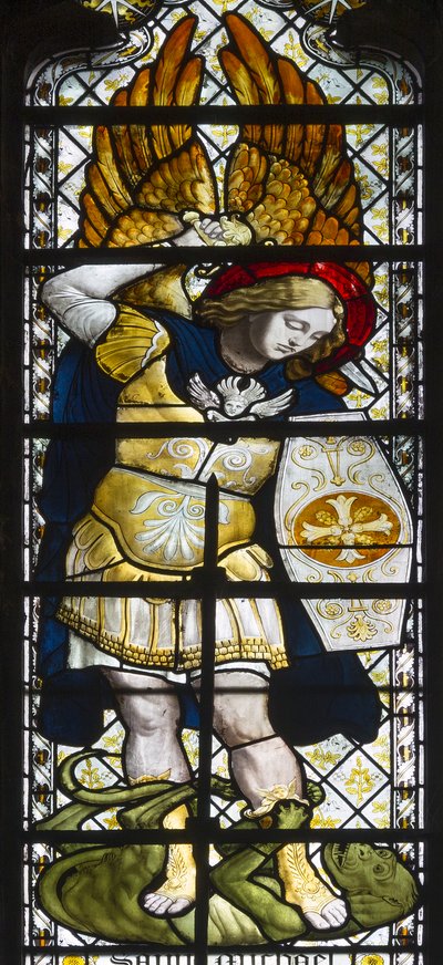 Sint Michael door Harry Ellis Wooldridge