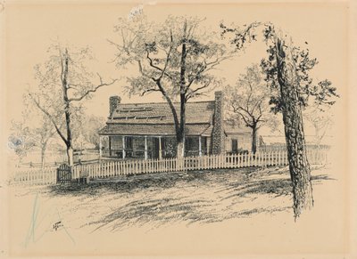 Boerderij van H. P. Bottom nabij Rousseau