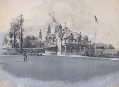 De atletiekclub in Bowling Green door Harry Fenn